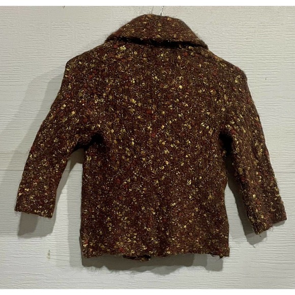 Susan Bristol Cardigan Sweater Bulky Knit Alpaca Mohair Wool Blend Size S - Picture 5 of 5